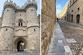 Rhodes - Grand Masters Palace and Street of the Knights