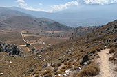 Trail on Lassithi Plateau